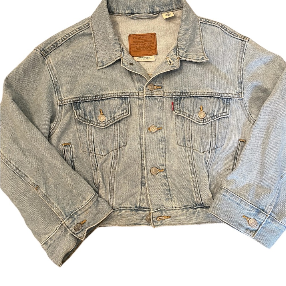 Levi's Classic Blue Denim Jacket Size Large